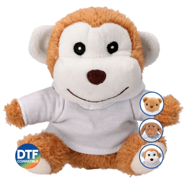 Peluches 13cm con sudadera sublimable