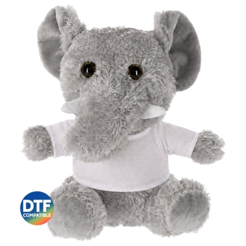 Peluches 17cm com t-shirt sublimável
