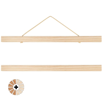 Porta carteles imantados madera
