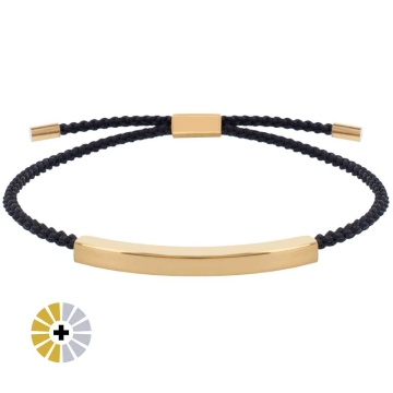 Bracelet cordon tressé pour gravure