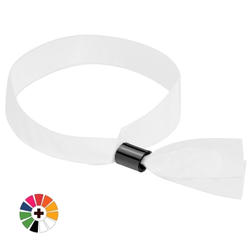Pulseras para eventos sublimables con cierre de seguridad