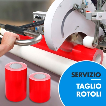 Servizio di taglio per rotoli COMPLETI
