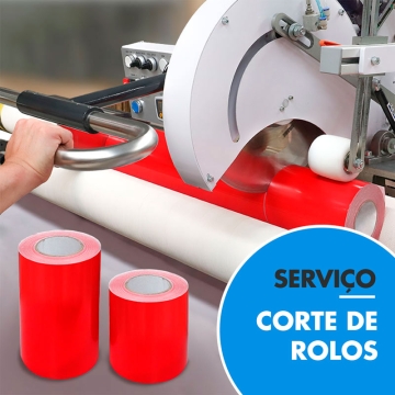 Serviço de corte para rolos COMPLETOS