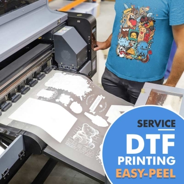 DTF Easy Peel Printing Service