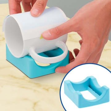 Supports en silicone pour la personnalisation d'objets cylindriques
