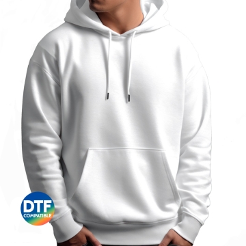 Sweatshirt kangourou avec capuche sublimable