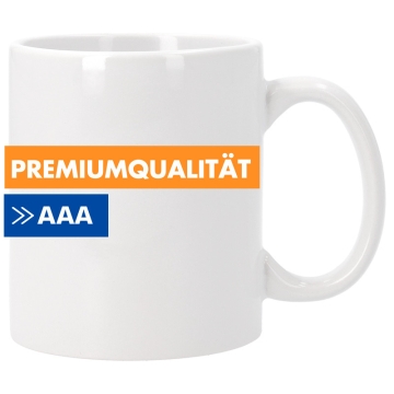 Sublimationstasse - Premiumqualität AAA