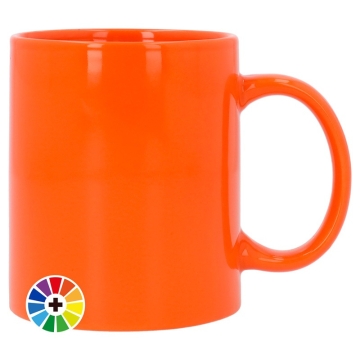 Caneca colorida para personalizar