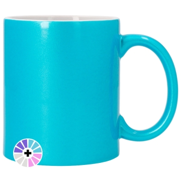 Sublimationstasse mit Perleffekt
