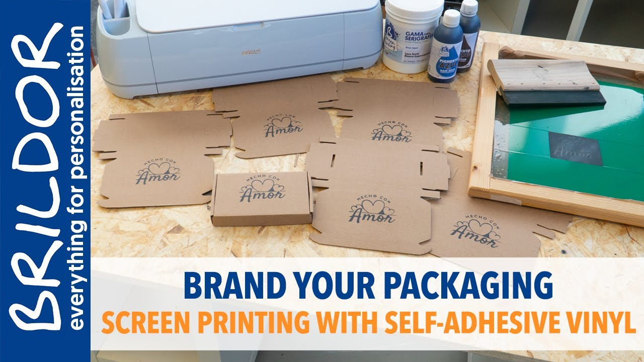 DIY CUSTOM PACKAGING – VINYL & SCREEN PRINTING