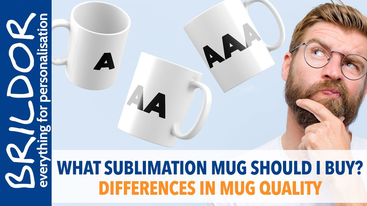 Sublimation Latte Mug - Marble Effect