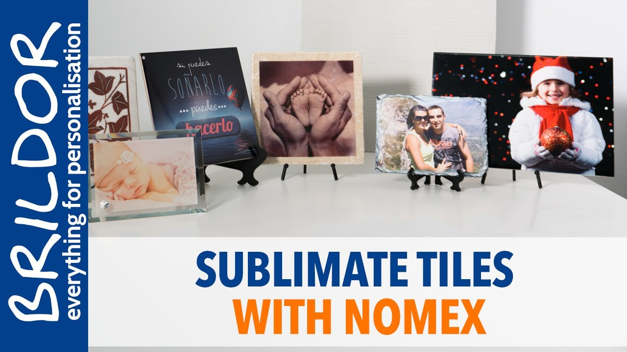 How To Sublimate Tiles with NO MISTAKES (Thanks to NOMEX!!!) 