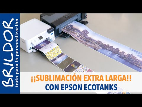 Pack Sublimación Impresora A4 Ecotank Epson ET-2820 + tinta de sublimación