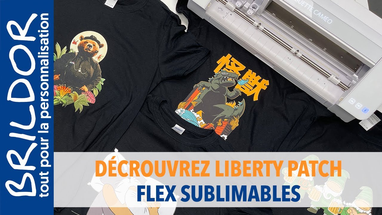 FLEX SUBLIMABLE SUR COTON LIBERTY PATCH