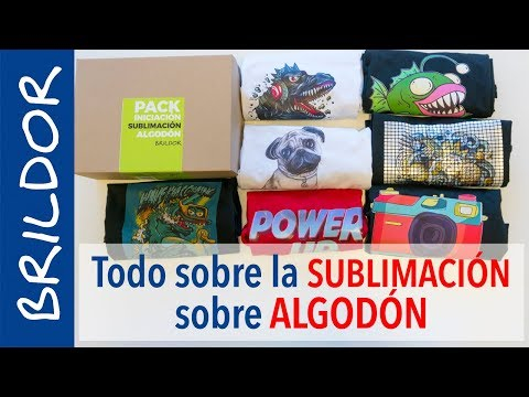 Todo sobre la SUBLIMACIÓN sobre ALGODÓN (parte 1)