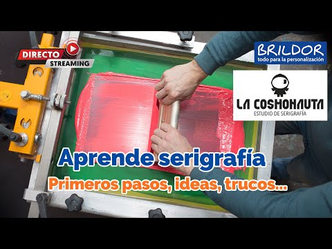 ¿Quieres aprender serigrafía? Primeros pasos con La Cosmonauta