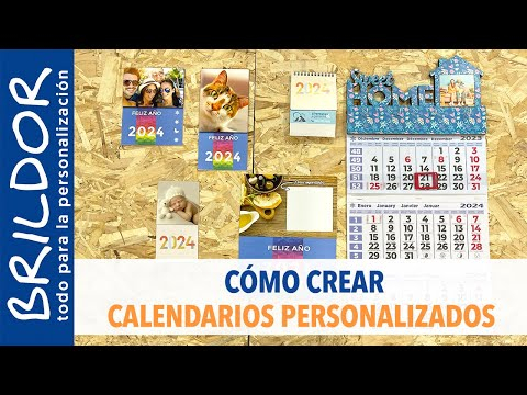 Cómo crear CALENDARIOS PERSONALIZADOS FÁCIL: Sublimación, vinilo...