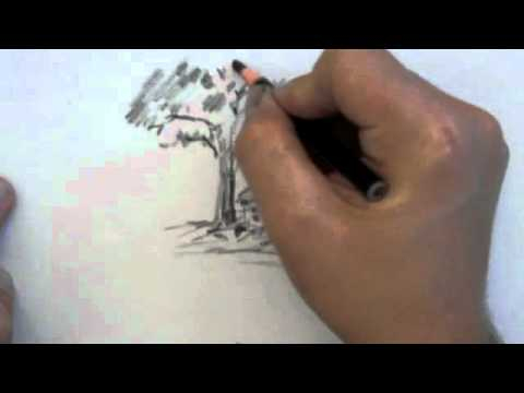 Sketching with a China Marker