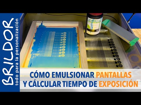 ✅ Tutorial EMULSIÓN en SERIGRAFÍA y calculadora de exposición 