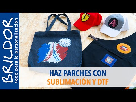 COMMENT FAIRE DES PATCHES DE VÊTEMENTS - SUBLIMATION et DTF