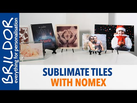 How To Sublimate Tiles with NO MISTAKES (Thanks to NOMEX!!!) 