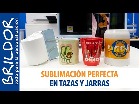 Cómo SUBLIMAR TAZAS y jarras perfectas INCLUSO CÓNICAS!! TRUCOS...