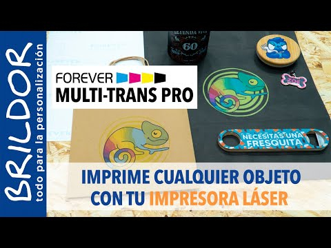 Personaliza rígidos con Multi-Trans Pro y una impresora láser