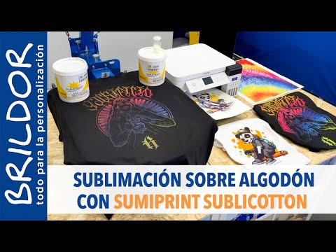 SUBLIMACIÓN SOBRE ALGODÓN con Sumiprint Sublicotton