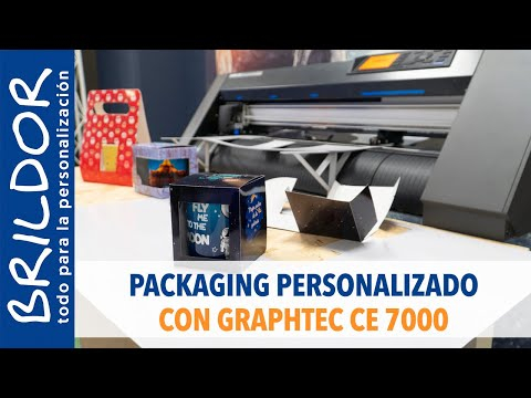 PACKAGING PERSONALIZADO con tu plotter de corte Graphtec CE7000