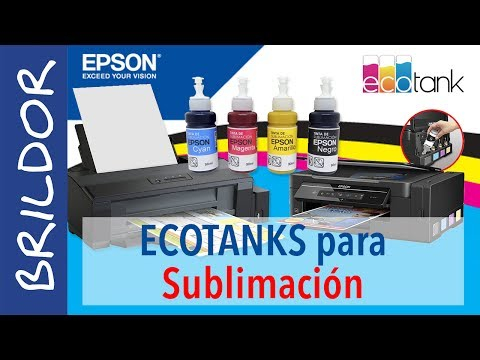 Impresora de sublimación A4 Epson ET-2811 Flúor - Pack ahorro