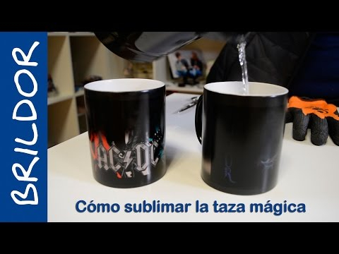 Cómo sublimar taza mágica