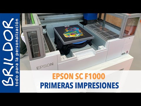 EPSON F1000 - Impresora DTF & DTG: Primeras impresiones, precio, características...