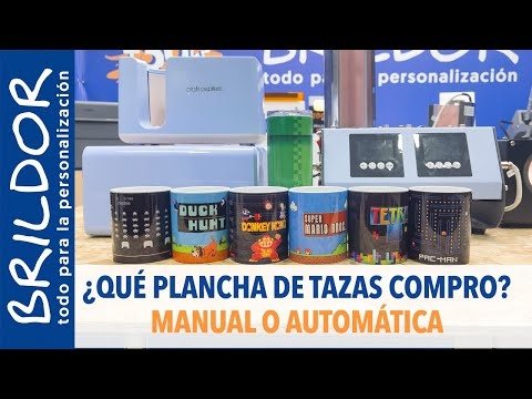 ¿Qué plancha de tazas compro? MANUAL o AUTOMÁTICA - PROS Y CONTRAS