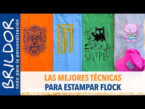 Lámina flock para transferencia textil - Transflock de Sef Laval 