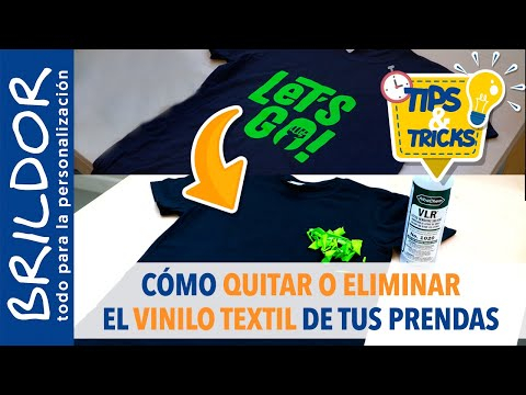 Quita vinilo textil y DTF