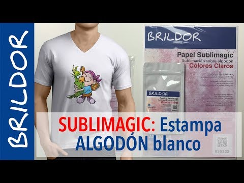 SUBLIMA camisetas de ALGODÓN con SUBLIMAGIC OneStep