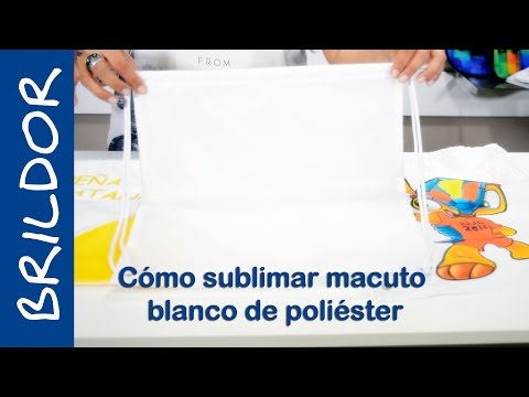 Cómo sublimar mochila de poliéster