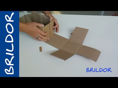 How to assemble a mailing box?