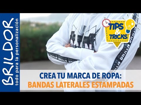 Diseña tu Marca de Ropa: BANDAS LATERALES CON SUBLIMACIÓN