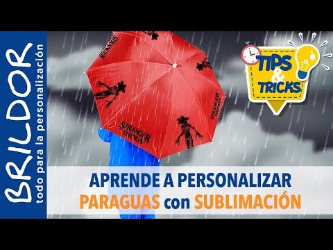 CÓMO SUBLIMAR UN ☂️ PARAGUAS ☔