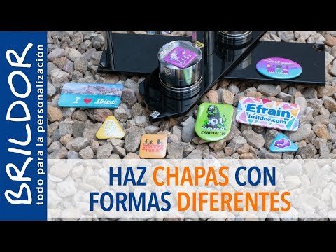 Cómo hacer chapas con formas especiales