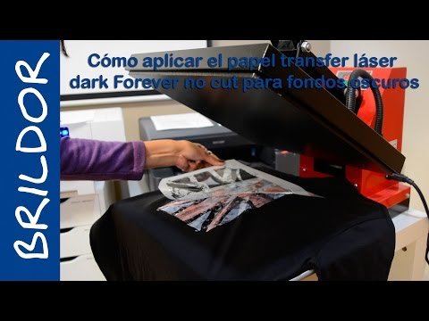 Papel transfer para fondos oscuros - Láser-Dark (no cut) LowTemp de Forever