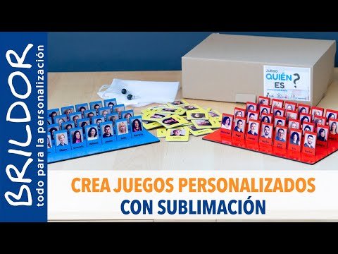 JUEGOS PERSONALIZADOS CON SUBLIMACIÓN - PARCHÍS, QUIÉN ES QUIÉN...