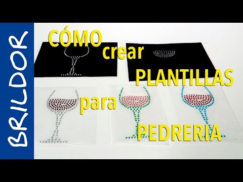 ¿Cómo crear plantillas de pedrería con plotter de corte?