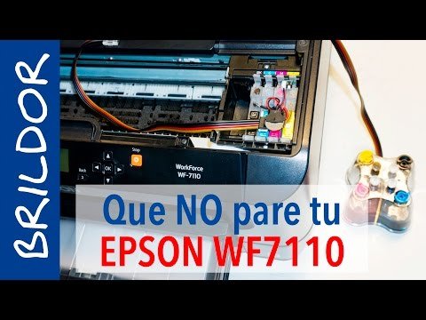 CISS - Sistema de tinta continua para EPSON WF 7210