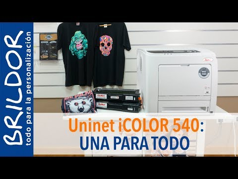 Uninet iColor 540: la TÓNER BLANCO más versátil y económica