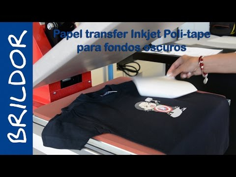 Cómo aplicar papel transfer inkjet para fondos oscuros 