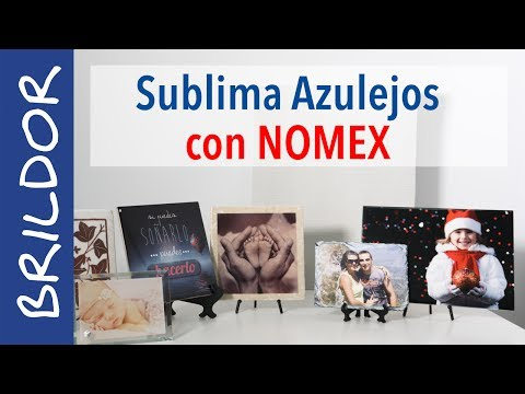 Sublima azulejos con Nomex