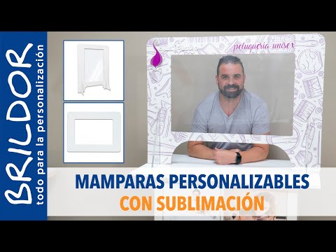 PERSONALIZA MAMPARAS PROTECTORAS CON SUBLIMACIÓN