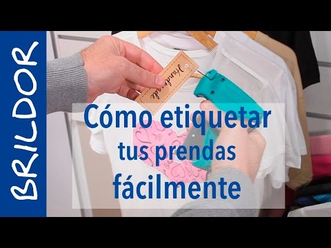 Cómo etiquetar tus prendas fácilmente